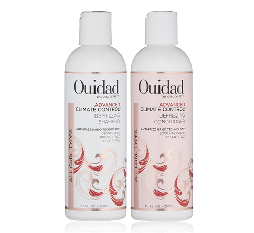 Ouidad Advanced Climate Control Defrizzing Shampoo 8.5 Oz And Conditioner 8.5 Oz Duo Set